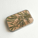cannabis tin weed tin stash box