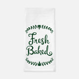 Cannabis Tea Towel - Fresh Baked