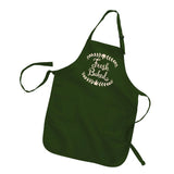 weed apron chef gift stoner 
