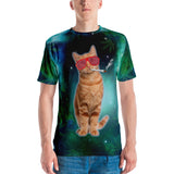 Stoner Cat Galaxy Funny Weed T Shirt