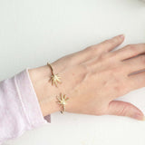 gold weed cannabis bracelet weed wedding