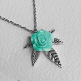 weed jewelry necklace marijuana gift