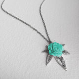 weed jewelry necklace marijuana gift