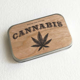 cannabis tin weed tin stash box