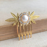 weed wedding comb hair accessories hair clip 