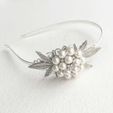 weed wedding hair accessory