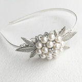 weed wedding hair accessory